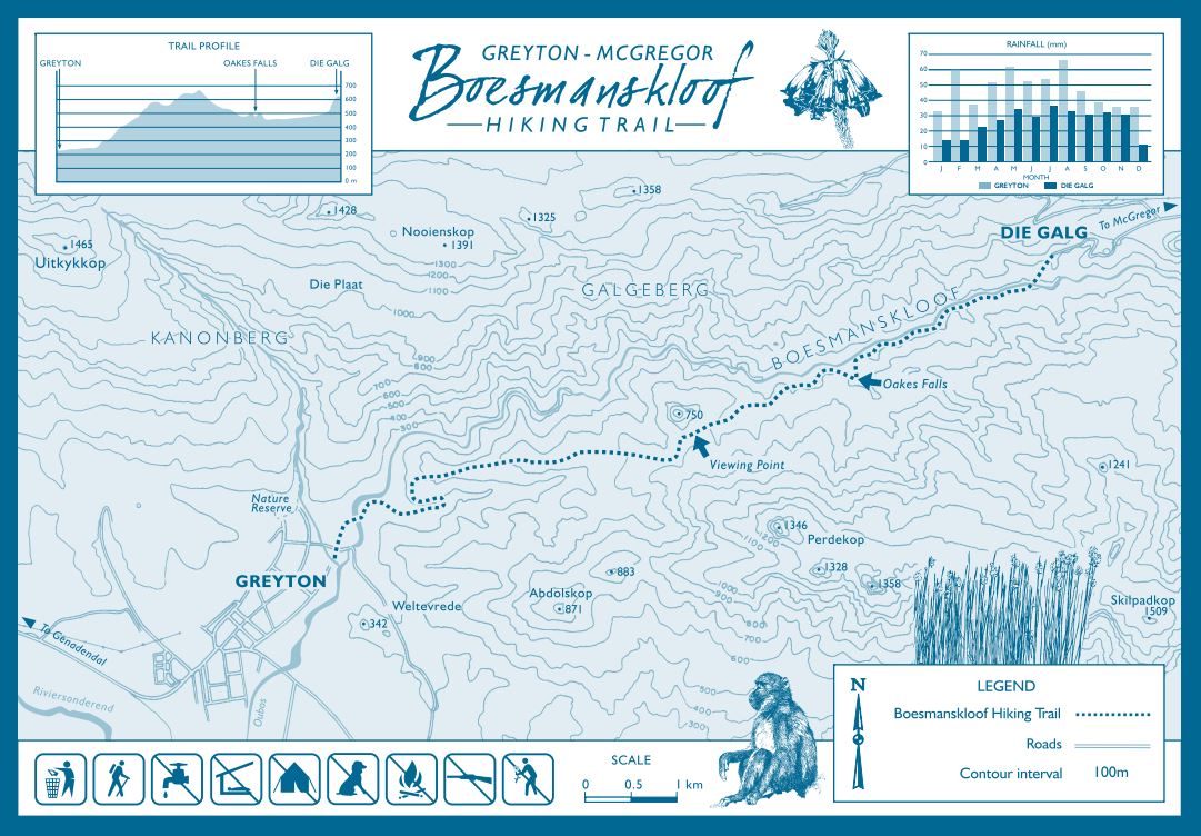 boesmanskloof-capenature-map