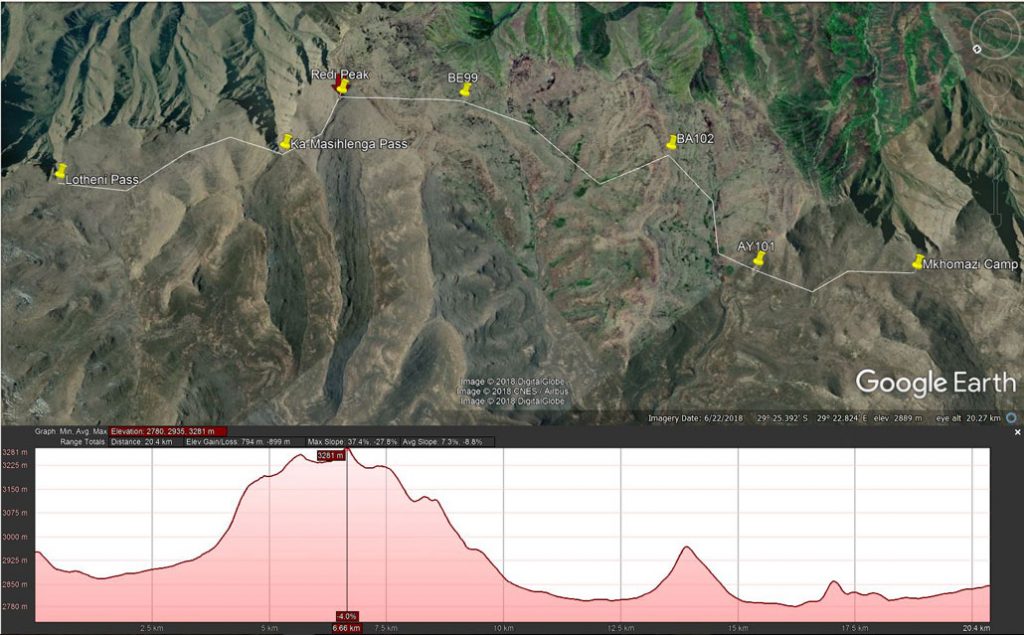 drakensberg-grand-traverse-day7-route