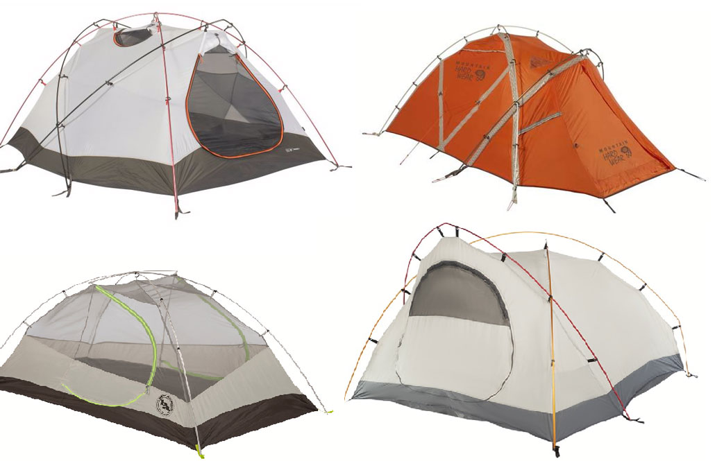 hiking-tents-pole-configurations