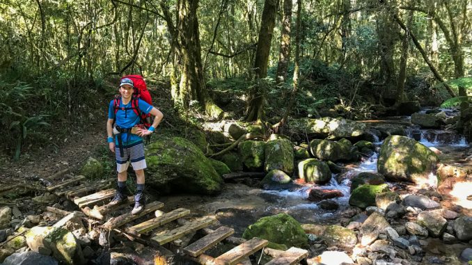 Magoebaskloof Hiking Trail river crossing